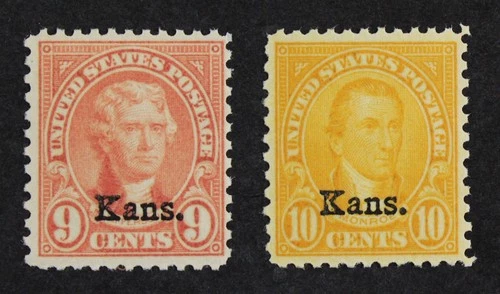 CKStamps: US Stamps Collection Scott#667 668 Mint NH OG