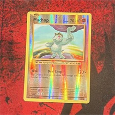 2016 machop pokemon card value XY Holo Machop Pokemon Card 15/110