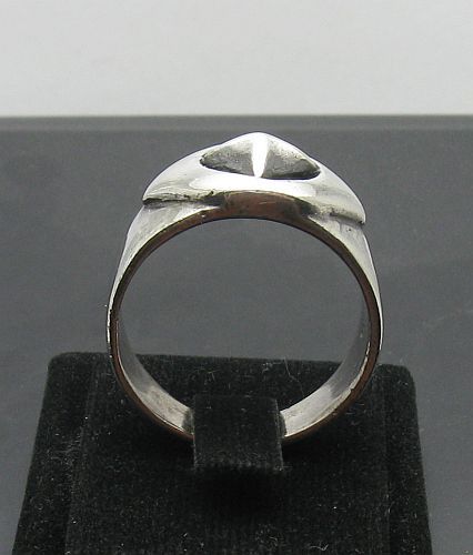 Sterling Silver Ring Solid - 925 Silver, Nickel-Free, Handmade In Bulgaria (Size G-Z) Empress Brand Silver Ring Nickel-free - Foto 8