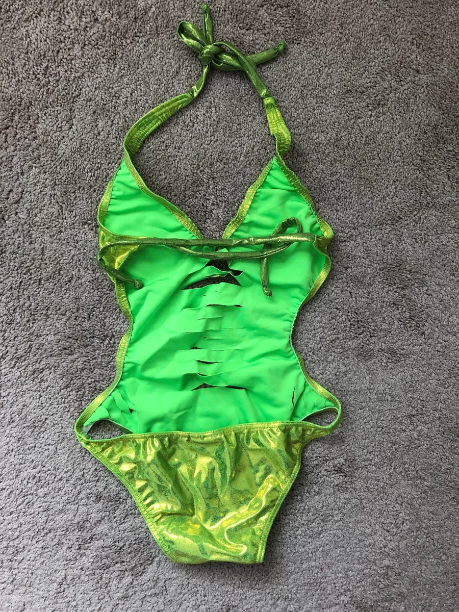 Metallic hotsell green swimsuit