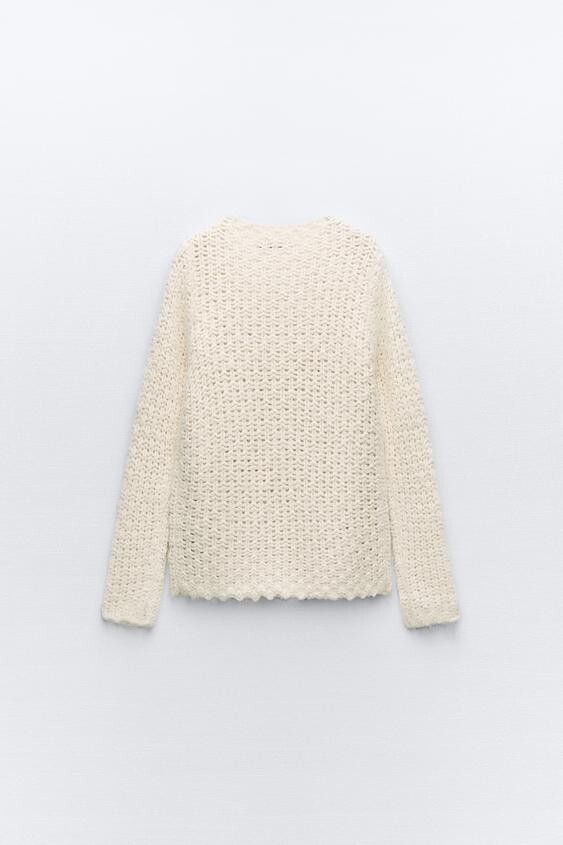 NWT ZARA STRUCTURED KNIT CARDIGAN S $70 | eBay