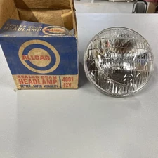 NOS AllCar  4001 Sealed Beam Headlamp 12v 