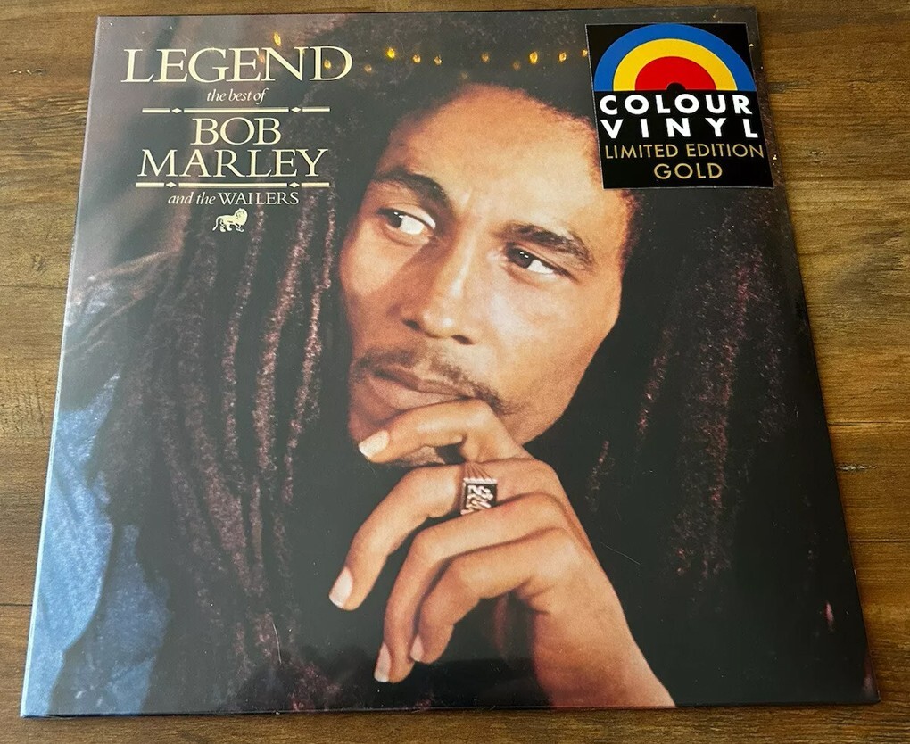 Bob Marley & The Wailers LP Legend GOLD VINYL Limited Edition