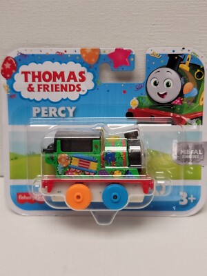 THOMAS THE TRAIN PERCY CELEBRATION METAL ENGINE NEW RELEASE HTF