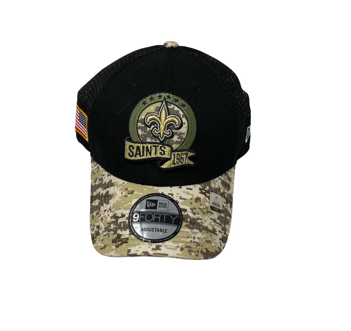 Camo Saints Hat