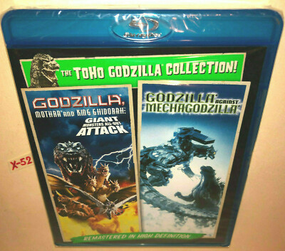 Godzilla GMK blu ray Mothra King Ghidorah giant monsters + Against MechaGodzilla
