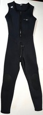 3mm Neo Sport XSpan Sleeveless Wetsuit Front Bottom Legs Zippers,Womens Size 10