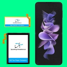 Long Life 2470mAh Main 1030mAh Sub Battery for Samsung Galaxy Z Flip 3 5G F711U