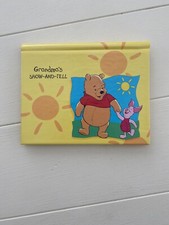 Hallmark Disney Winnie The Pooh Grandma's Show  Tell Photo Snapshot Album New