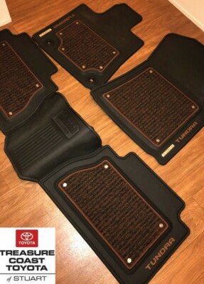 タンドラ2020 純正フロアマット NEW OEM TOYOTA TUNDRA 14-20 UP CREW MAX 1794 SERIES EDITION ALL