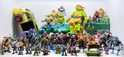 Riesiges Konvolut Vintage TEENAGE MUTANT NINJA TURTLES Wählen Sie Ihre