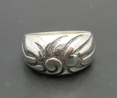 Stylish Genuine Sterling Silver Ring Solid Punched 925 Handmade