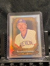Robin Yount 2024 Allen & Ginter Hot Box Silver Portrait - Brewers