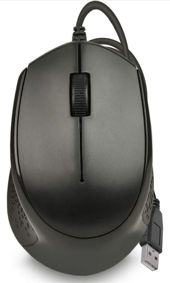 iMicro MO-205U Wired USB Optical Mouse- Black - Image 2 of 2