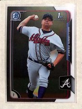 2015 Bowman Chrome 1st #BCP22 Williams Perez RC NM