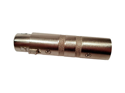 deetech DMX Adapter XLR 3-pol. female auf XLR 5-pol. male