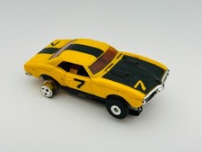 Aurora Thunderjet Tjet Tuff Ones 68 FIREBIRD - Yellow Black HO Slot Car 1478