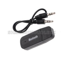 Mic Dongle 3.5mm Wireless Bluetooth USB Audio Stereo Music Receiver Adapter NEW-