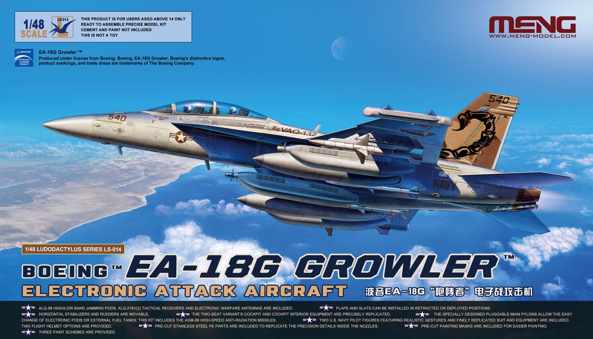 MENG LS-014 1/48 BOEING ''EA-18G GROWLER