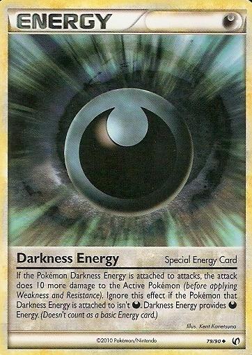 Pokemon - Darkness Energy - 79/90 - Uncommon - HS Undaunted - NM