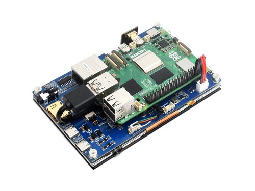 Waveshare 5inch High-Brightness Touch Screen 1024x600 HDMI for Raspberry Pi 5/4B - Picture 3 of 23