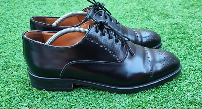 Emidio Tucci Genuine Leather Lace up Oxford Brogue Shoes 9  display picture 1