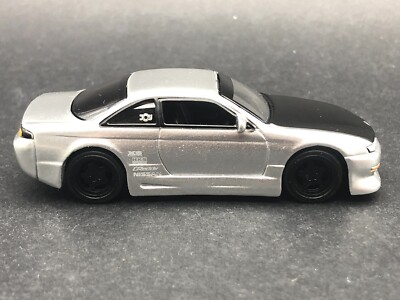 Jada Dub City 1998 '98 Nissan 240SX S-14 Car Silver Diecast 1/64