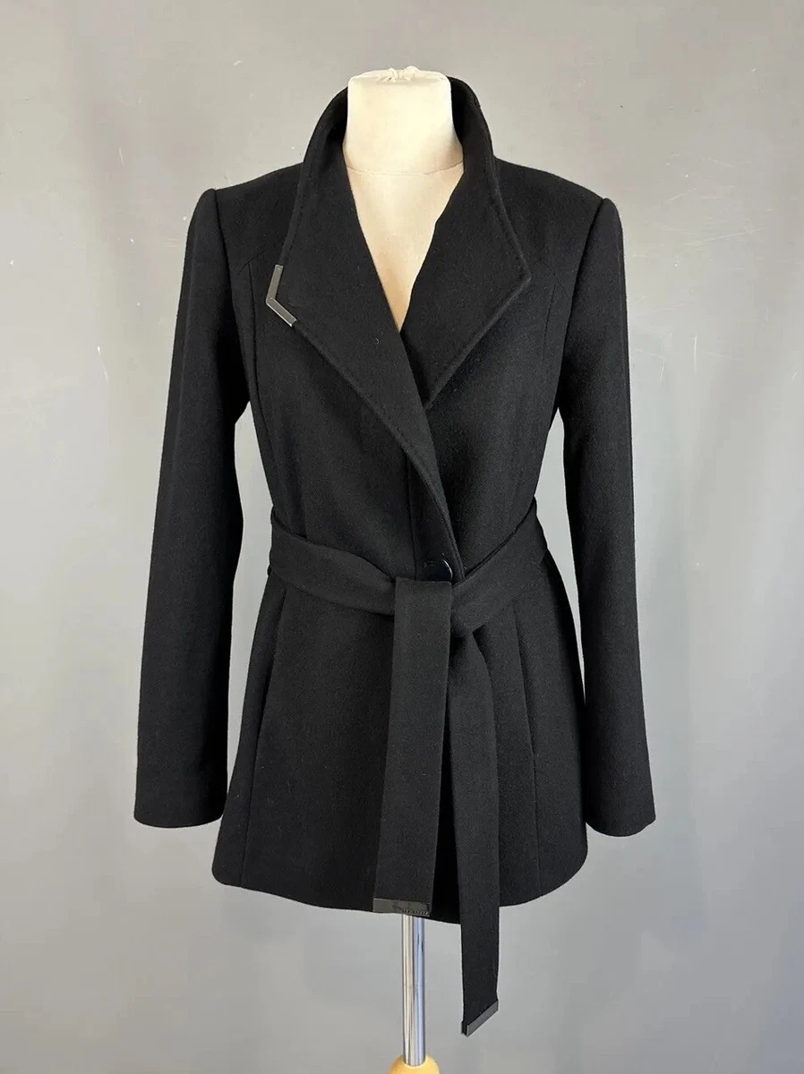 Ted baker drytaa sales short belted wrap coat