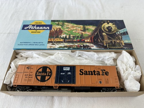 ATHEARN HO 57' SANTA FE REFRIGERADOR MECÁNICO CAJA COCHE SFRC 56402 | Condition: Used