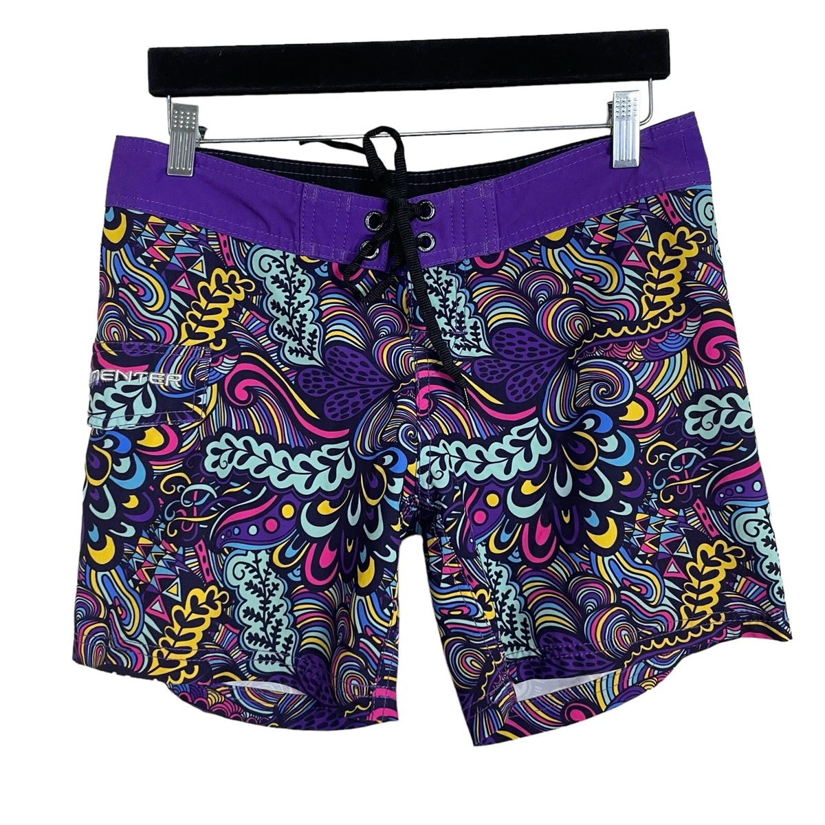 Tormenter Women's Reef Fishing Board Shorts Size 4 Colorful Paisley