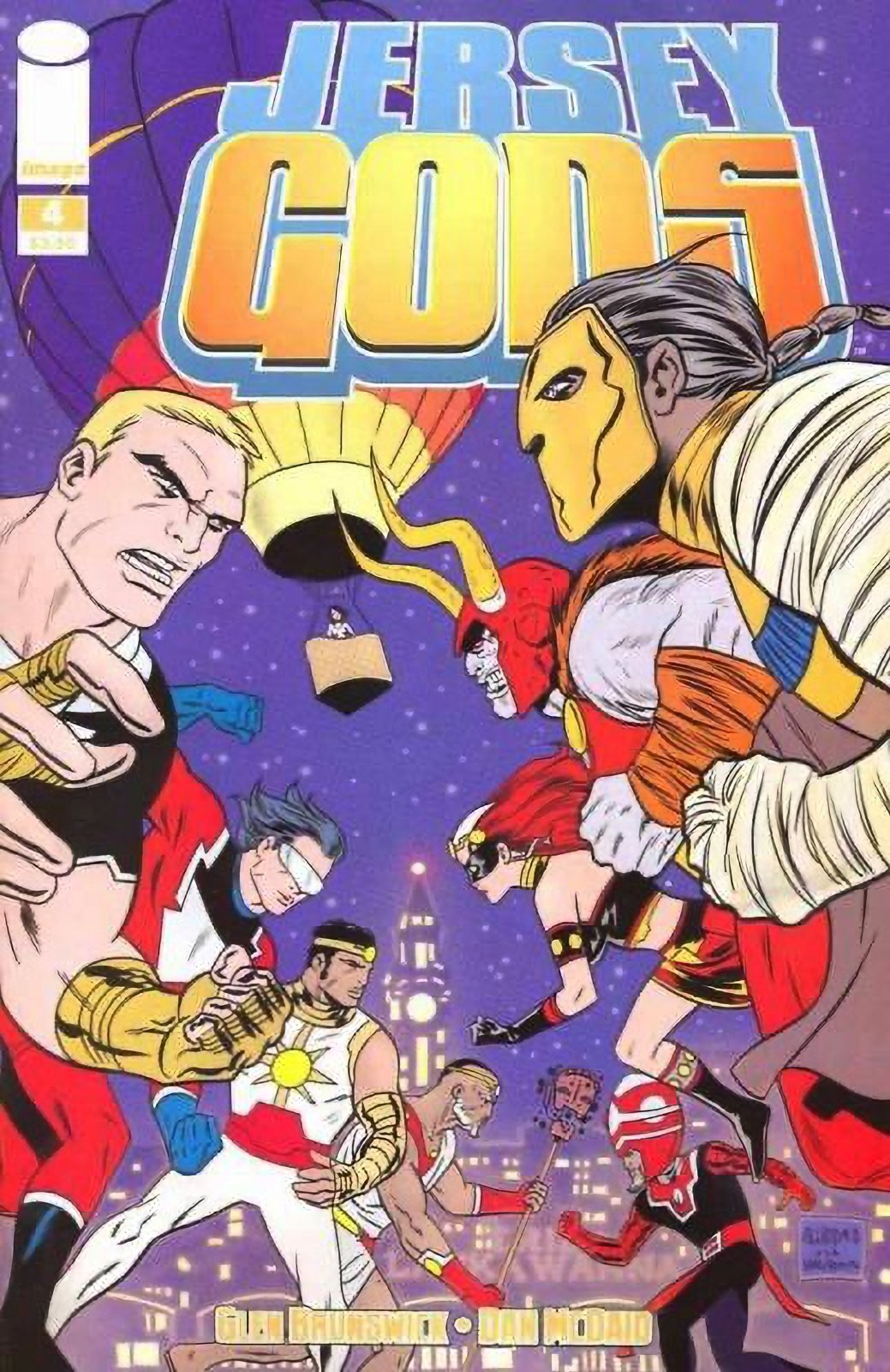 Jersey Gods #4 (2009-2010) Image Comics