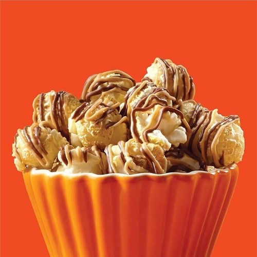 Palomitas de maíz Reese's (5,25 oz) rociadas en mantequilla de maní y chocolate Reese's, - Imagen 4 de 5
