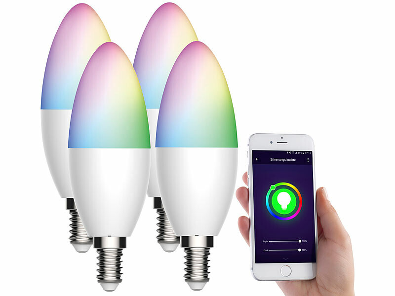 Ampoule LED connectée E14 pour changer la couleur de vos lampes