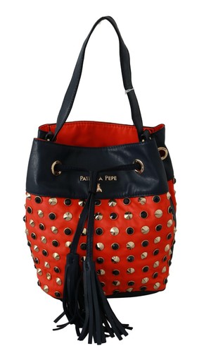 PATRIZIA PEPE Bag Nylon Red Shoulder Purse Drawstring Women Tote Borse RRP  $250 | eBay