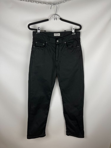 Aspesi, Alberto Aspesi vintage made in Italy black chino pants denim