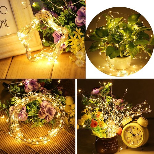 USB flash LED String Fairy Lights 5/10/20M 11key RF remote Copper Wire Party - Picture 12 of 21