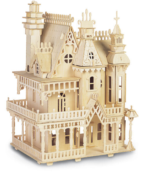 Quay Fantasy Villa Woodcraft Construction Kit FSC