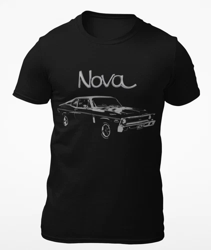 1969 Chevy Nova SS 350 Classic Car Short-Sleeve Unisex T-Shirt Muscle Car - product listing photo