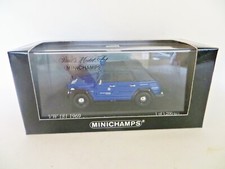 MINICHAMPS '1969 VW 181 THW'. BLUE. 1:43. MIB/BOXED. LIMITED EDITION.