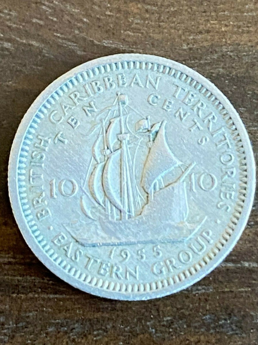 1955 BRITISH CARIBBEAN TERRITORIES EASTERN GROUP QUEEN