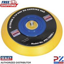 Sealey PTC/150SA 6" 145mm Orbital Sander Backing Pad Self Adhesive/Stick Discs