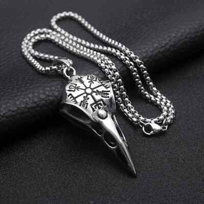 1 Stück Titanstahl-Accessoire für Männer und Frauen mit Wikinger-Symbol /8
