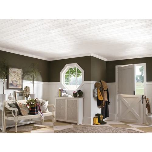 Country Classic 6 X 48 In. Surface Mount Tongue Groove Acoustic Ceiling Plank - Picture 9 of 9