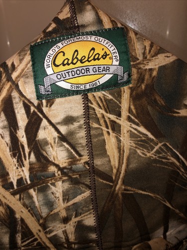 Cabela's Camouflage Wetlands Camo Neoprene Hunting Dog Vest Size XXL - Picture 4 of 8