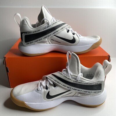 Nike React HyperSet White Volleyball Men's size 8/Womens 9.5