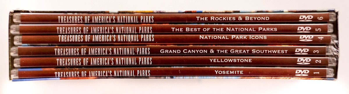 (未使用･未開封品)Treasures of Americas National Parks [DVD] Treasures of Americas National Parks (DVD, 6-Disc Set