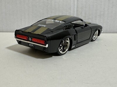 JADA BIGTIME BTM 1967 SHELBY GT-500 BLACK 1:32 DIECAST MODEL 5.5