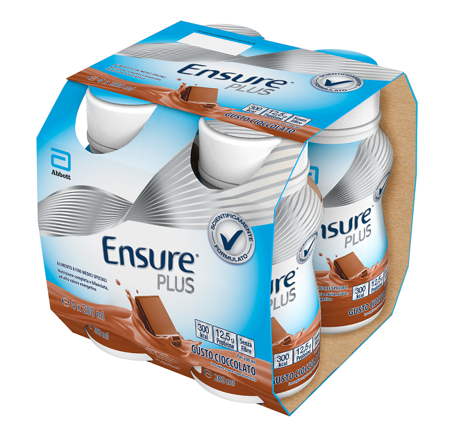 Ensure PLUS Cioccolato Abbott 4x200ml