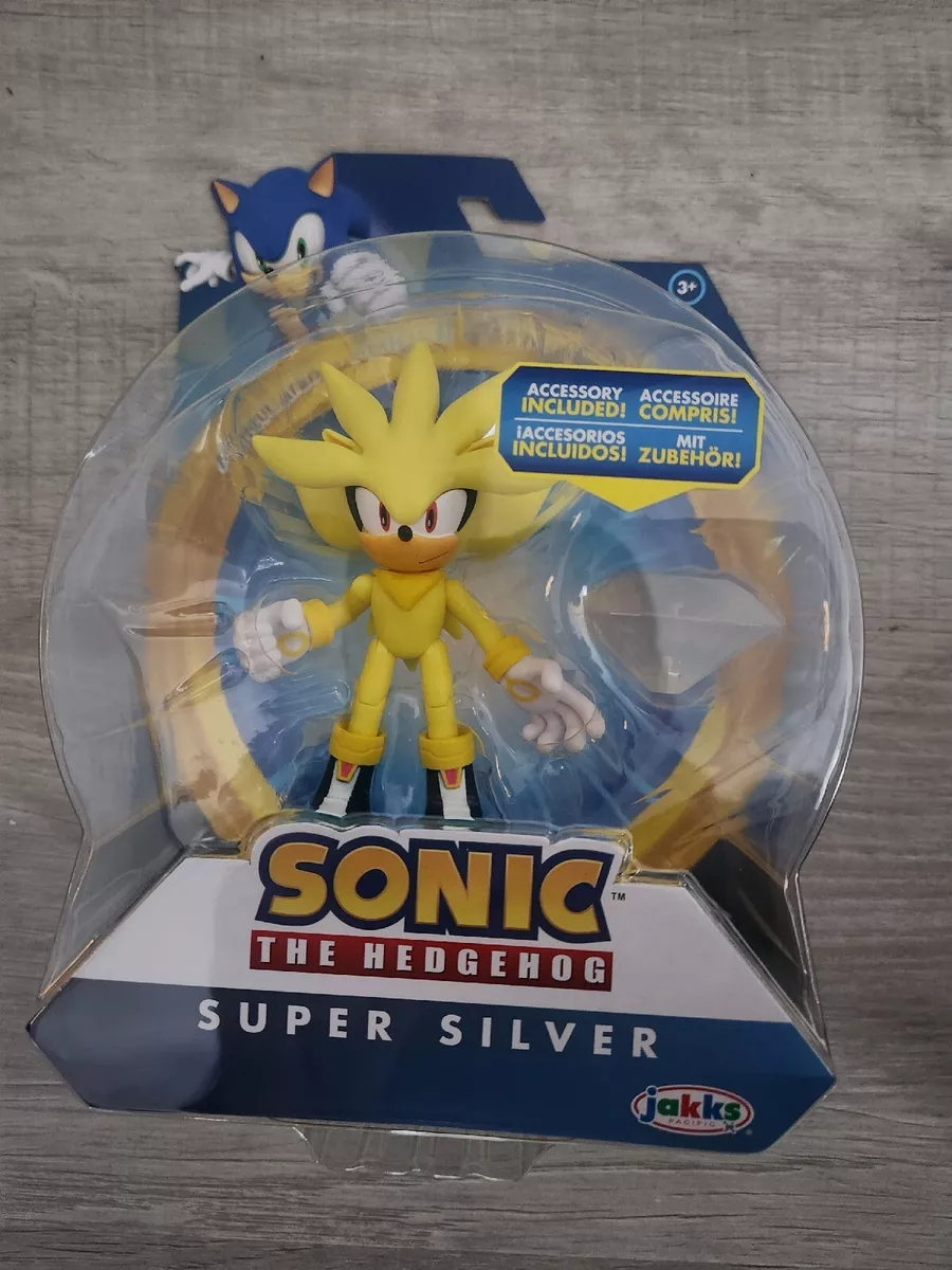Sonic the Hedgehog - Super Sonic with Chaos Emerald 4 Action Figure