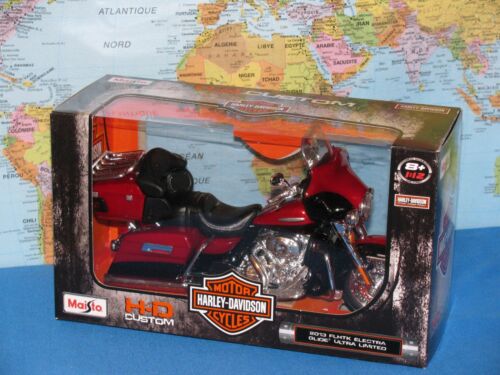 1/12 MAISTO HARLEY DAVIDSON 2013 FLHTK ELECTRA GLIDE ULTRA LIMITED MOTORCYCLE  - Picture 1 of 11